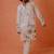 Floral pastel handpaint kurta