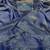 blue fendy silk blend diamond work saree with blouse