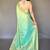 Sky blue silk blend saree with unstitched blouse