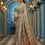 Dark grey soft silk blend saree with unstitched blouse