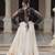 BLACK WHITE BANDHANI PRINT GAMTHI PATCH WORK COTTON NAVRATRI STITCHED LEHENGA CHOLI