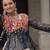 BLACK WHITE BANDHANI PRINT GAMTHI PATCH WORK COTTON NAVRATRI STITCHED LEHENGA CHOLI