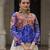 BLUE WHITE BANDHANI PRINT GAMTHI PATCH WORK COTTON NAVRATRI STITCHED LEHENGA CHOLI