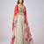 Multicolor printed georgette cape set