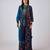 Blue printed cotton co ord set