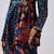 Blue printed cotton co ord set