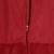 Red gathered bodice high low net woven party frock
