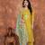  Women's Silk Blend Floral Straight Printed Kurta Pant With Dupatta | kurta sets for woman
