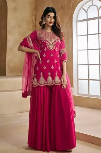 Designer ethnic set kurta, pant set for women for casual and festive wear