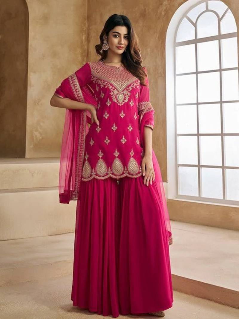 Designer ethnic set kurta, pant set for women for casual and festive wear