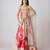 Multicolor printed GEORGETTE Lehenga