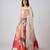 Multicolor printed GEORGETTE Lehenga