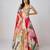 Multicolor printed GEORGETTE Lehenga