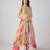 Multicolor printed GEORGETTE Lehenga