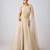 White embroidered Organza Lehenga