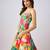 Multicolor printed GEORGETTE Lehenga