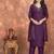  Women's Silk Blend Floral Straight Printed Kurta Pant With Dupatta | kurta sets for woman