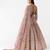 gold embroidered net lehenga with belt