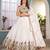 WHITE PEACOCK EMBROIDERED LEHENGA CHOLI
