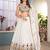 WHITE PEACOCK EMBROIDERED LEHENGA CHOLI