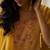 Aster amber yellow embroidered blended cotton co ord sets