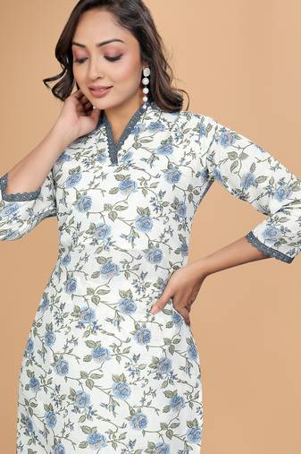 Designer ethnic set kurta, pant set for women for casual and festive wear