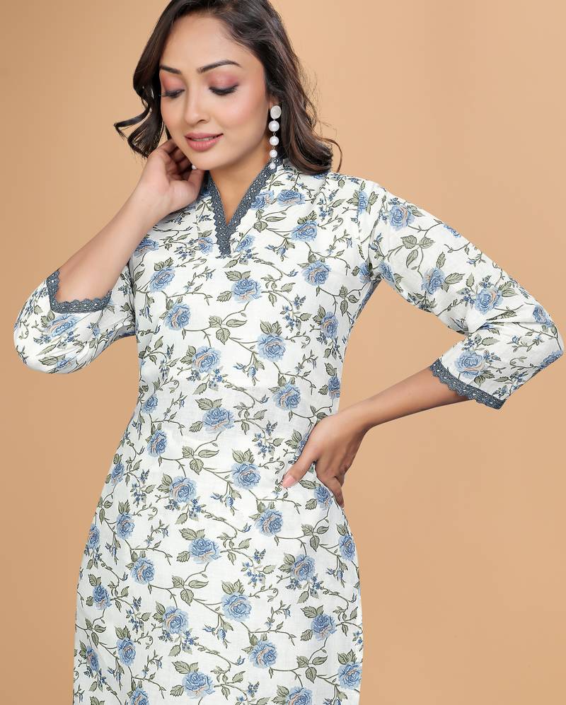 Designer ethnic set kurta, pant set for women for casual and festive wear