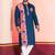 Green Embroidered Faux Rayon navratri special kurta set