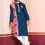 Green Embroidered Faux Rayon navratri special kurta set