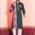 Green Embroidered Faux Rayon navratri special kurta set