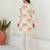 Tiara vanilla white printed cotton co ord sets