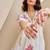 Tiara daisy white embroidered cotton short dresses