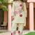 Mahua roses off white plain cotton co ord sets