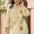 Mahua alabaster off white plain cotton co ord sets