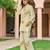 Mahua alabaster off white plain cotton co ord sets