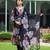  Women's Georgette Blend Floral Straight Printed Kurta Pant With Dupatta | kurta sets for woman
