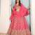 BABY PINK sequin EMBROIDERED LEHENGA CHOLI