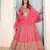BABY PINK sequin EMBROIDERED LEHENGA CHOLI