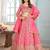 BABY PINK sequin EMBROIDERED LEHENGA CHOLI