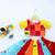 Multicoloured embroidered cotton lehenga