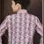 Multcolor jackard sherwani with silk dupion pajama for kids