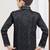 Black siyara jackard sherwani with silk dupion pajama for kids