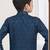 Blue kasak zari jackard & banarasi silk sherwani with silk dupion pajama for kids