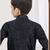 Black banarasi silk sherwani with silk dupion pajama for kids