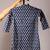 Navratri blue cotton kurta set for boys