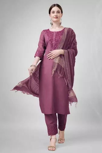 Designer ethnic set kurta, pant set for women for casual and festive wear