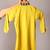 Navratri yellow rayon kurta set for boys
