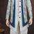 White jackard & banarasi silk indo western with silk dupion dhoti for kids