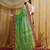 Riva enterprise women's designer embroidery georgette saree with unstitched blouse
