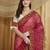 Riva enterprise women's designer embroidery georgette saree with unstitched blouse